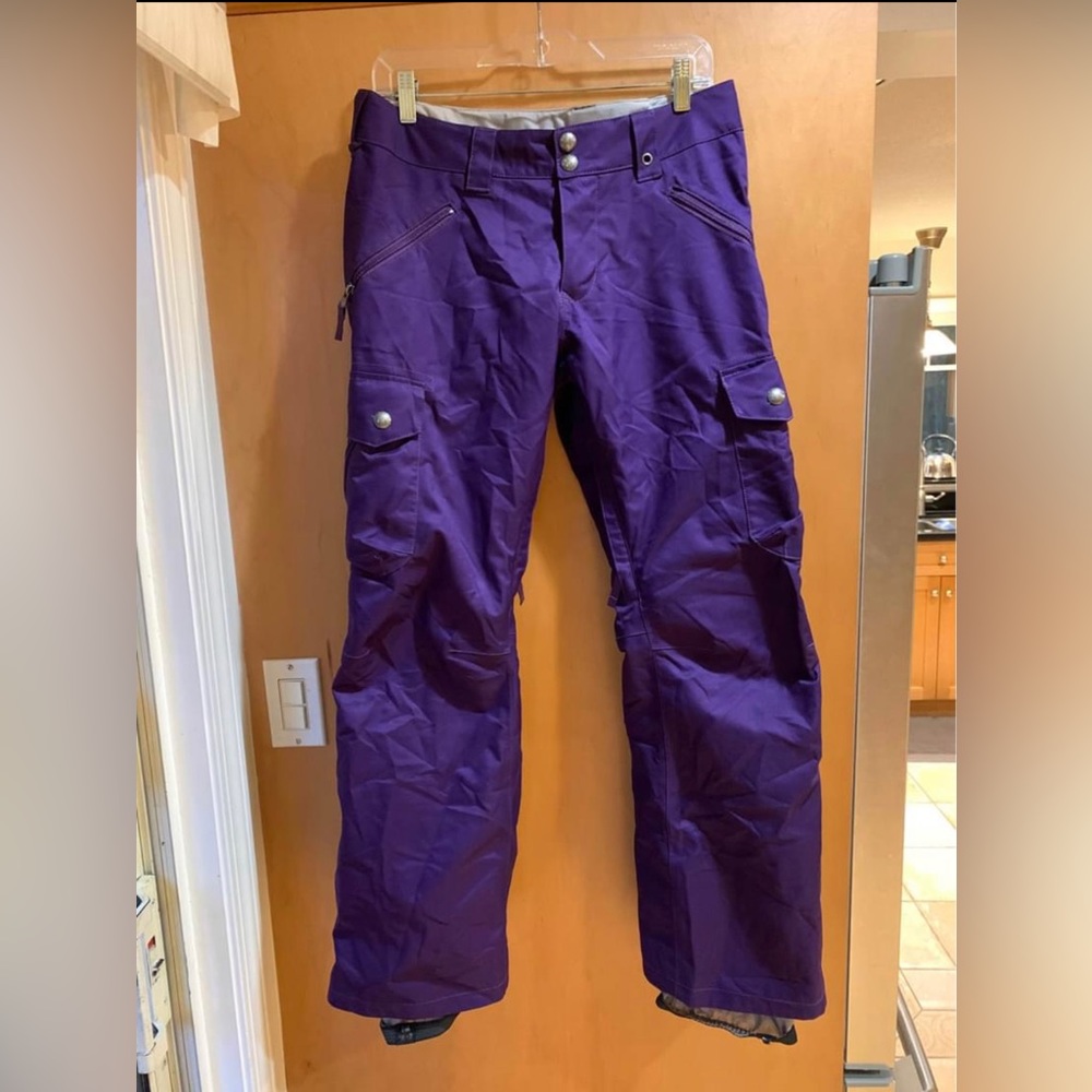Burton dry ride ski snowboard pants size small waist 31-32.5